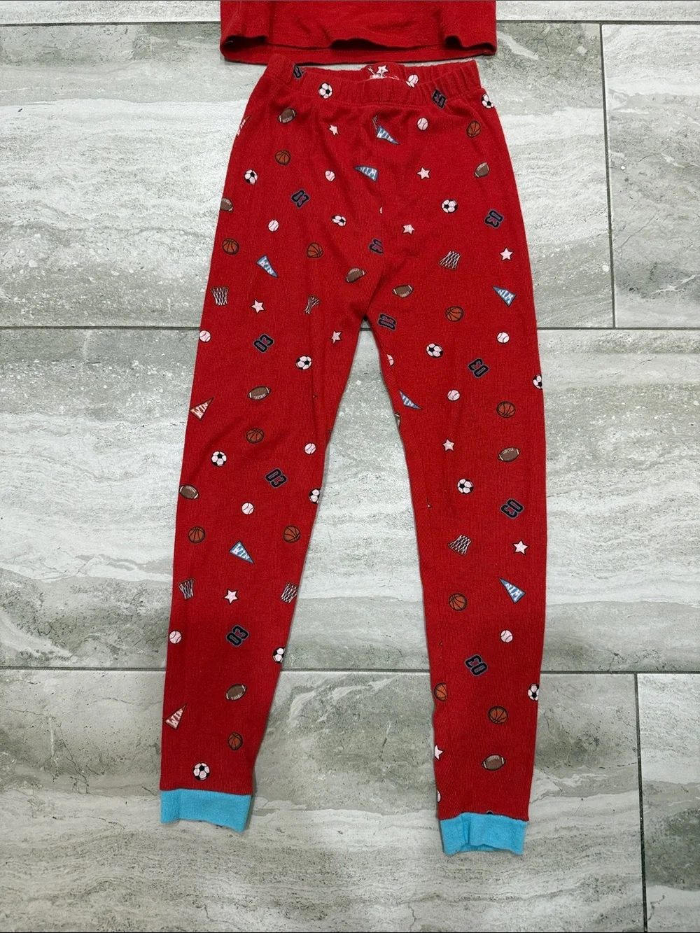 Kids Red 'Play Now Sleep Later' Pajama Set -
